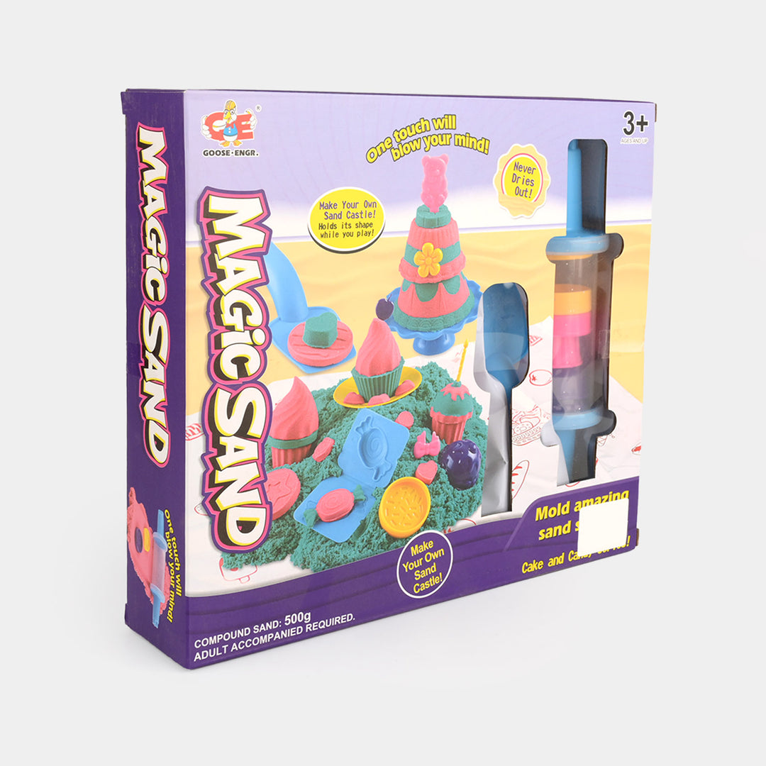 Magic Sand Cake and Candy Playset (500g)