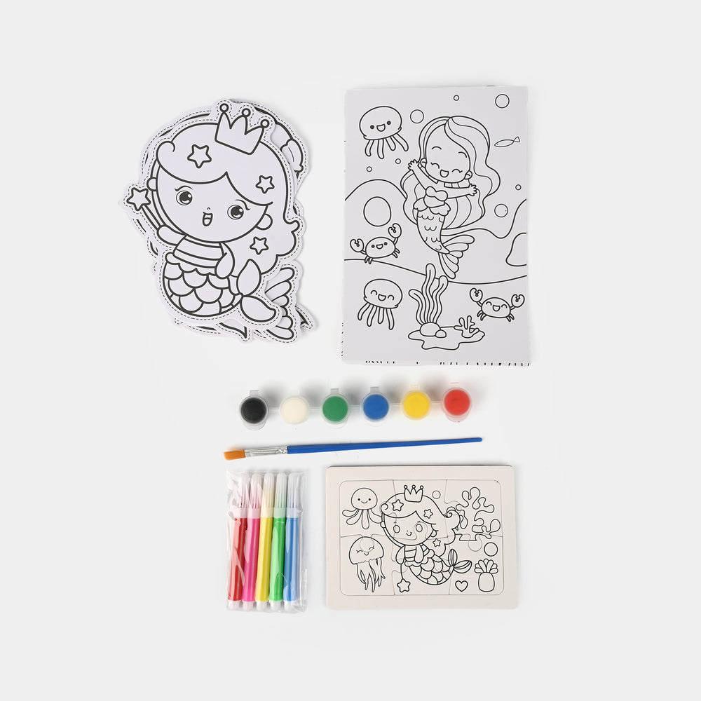 DIY Painting & Coloring Activity Craft Kit