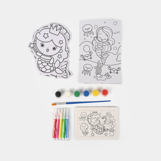DIY Painting & Coloring Activity Craft Kit