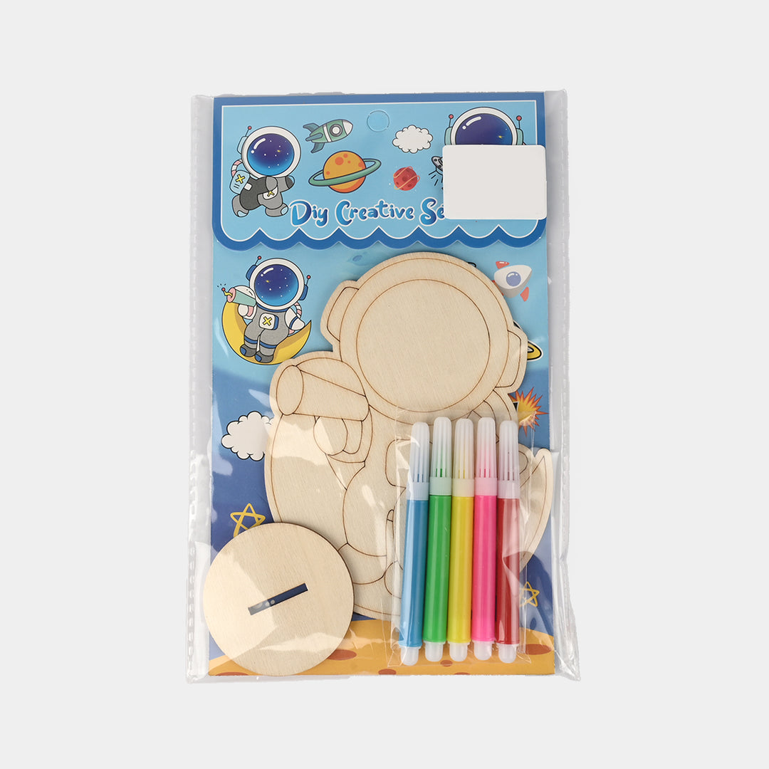 DIY Wooden Standee Coloring Craft Kit