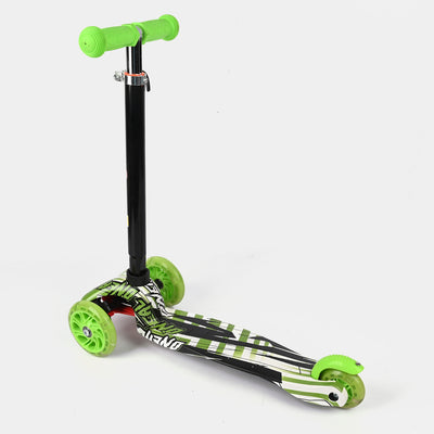 SCOOTER THREE-WHEELS WITH LED WHEELS