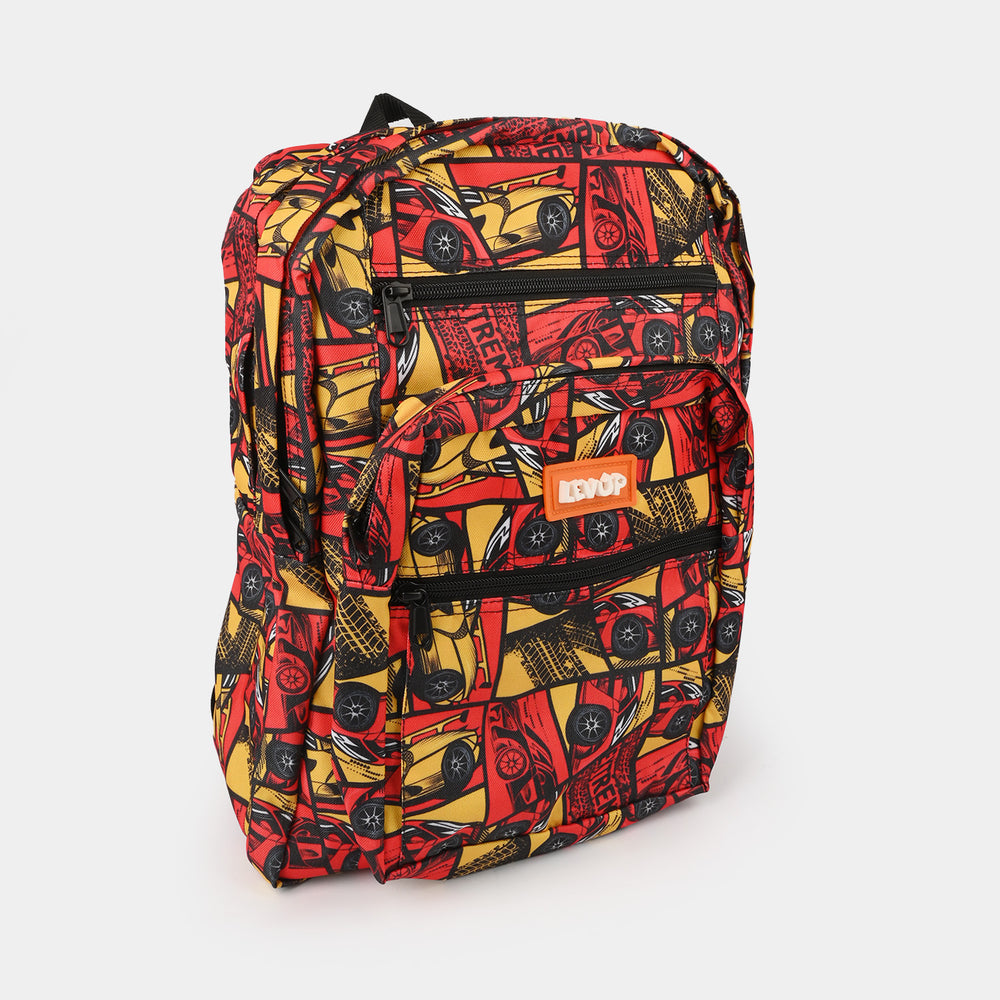 LEVUP MULTI COMPARTMENTS SCHOOL BACKPACK FOR CLASS (1-4)