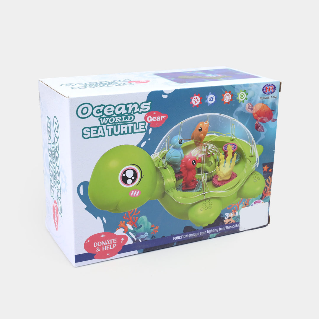Gear Sea Turtle – Light & Music Toy for Kids