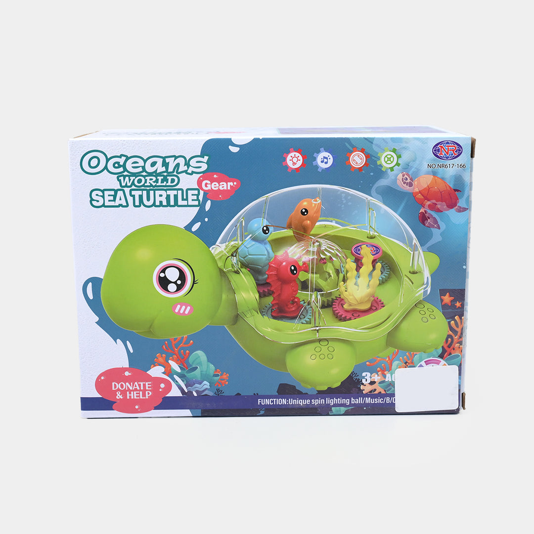 Gear Sea Turtle – Light & Music Toy for Kids