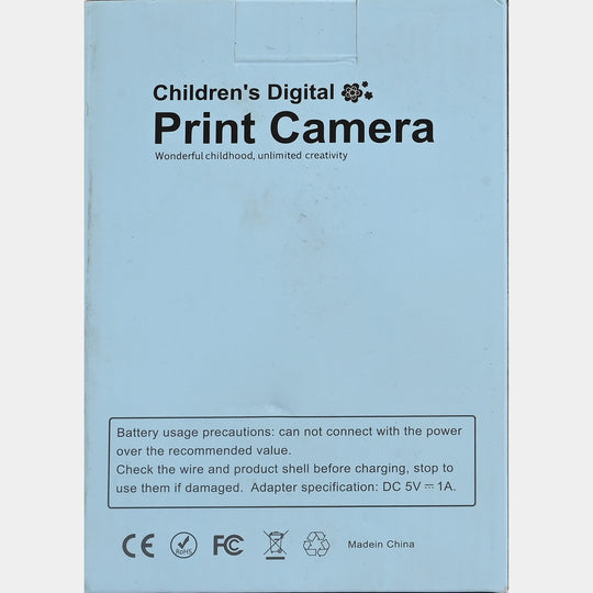 Digital Print Camera | Instant Fun, Endless Creativity