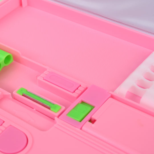Multi-Compartment Magnetic Jumbo Pencil Box