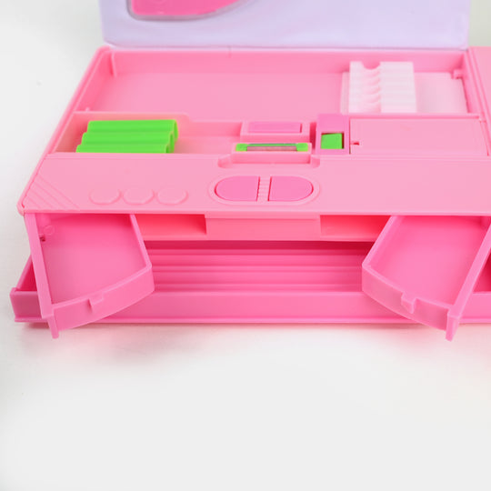Multi-Compartment Magnetic Jumbo Pencil Box