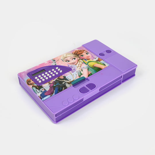Multi-Compartment Magnetic Jumbo Pencil Box