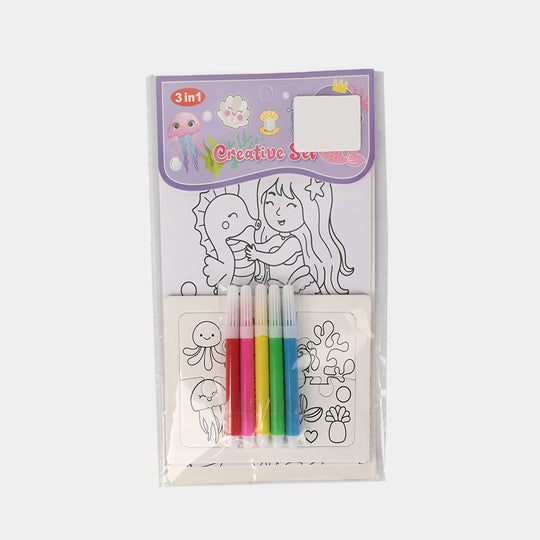 DIY Coloring &amp; Craft Activity Kit