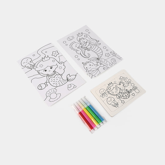DIY Coloring &amp; Craft Activity Kit