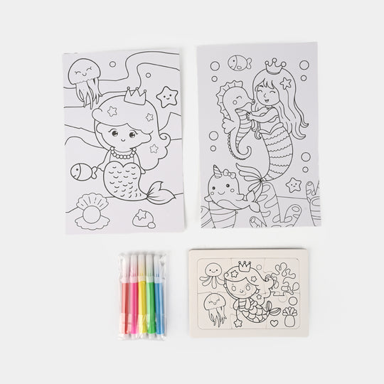 DIY Coloring &amp; Craft Activity Kit