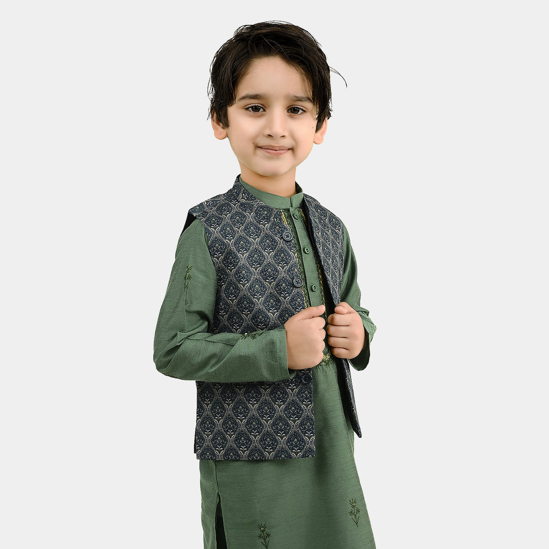 Boys Poly Viscose Waistcoat
