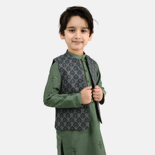 Boys Poly Viscose Waistcoat