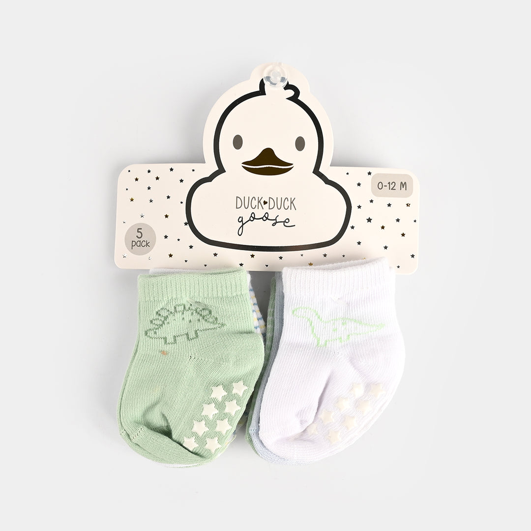 5 Pair Baby Socks 3Pcs | 0-12M