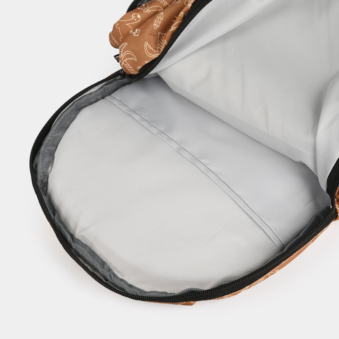 LEVUP 15" Rexine Flap Backpack | Grade KG