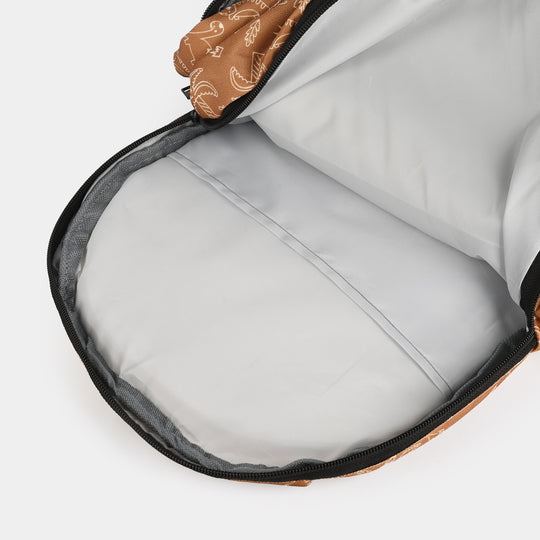 LEVUP 15" Rexine Flap Backpack | Grade KG