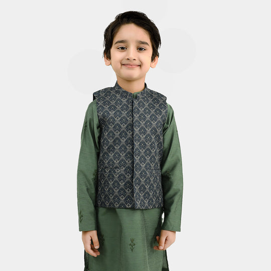 Boys Poly Viscose Waistcoat