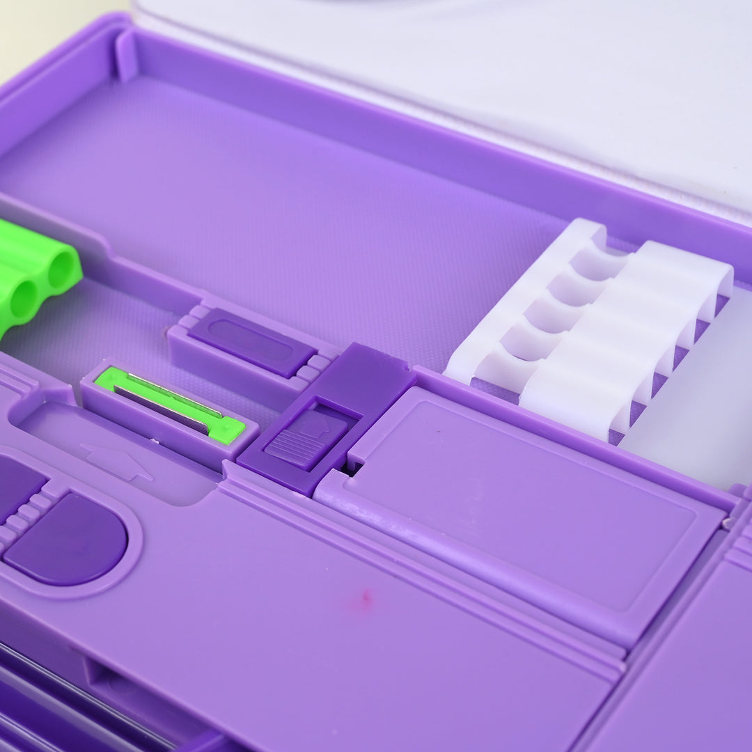 Multi-Compartment Magnetic Jumbo Pencil Box