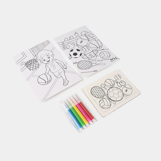 DIY Coloring &amp; Craft Activity Kit