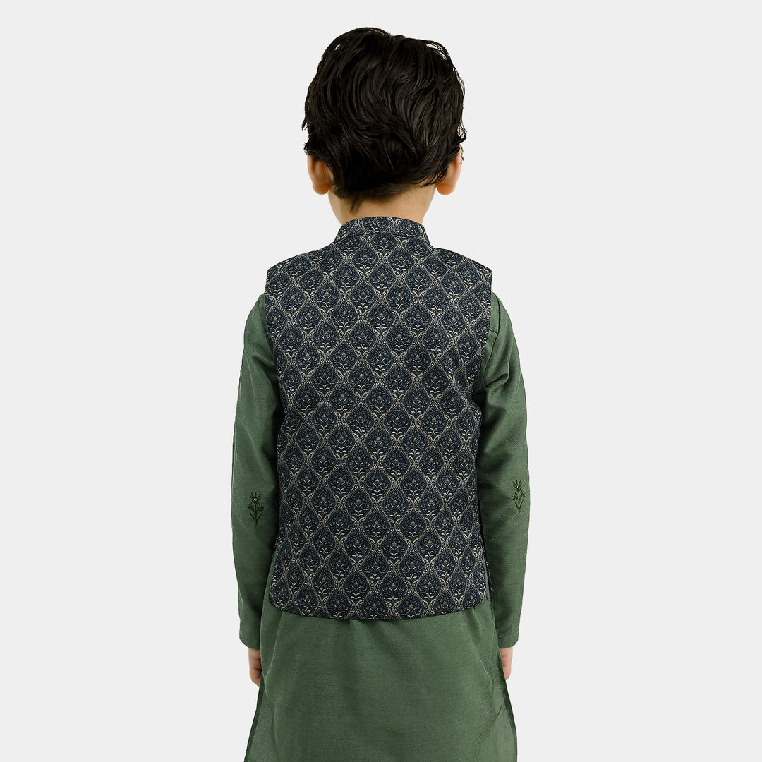 Boys Poly Viscose Waistcoat