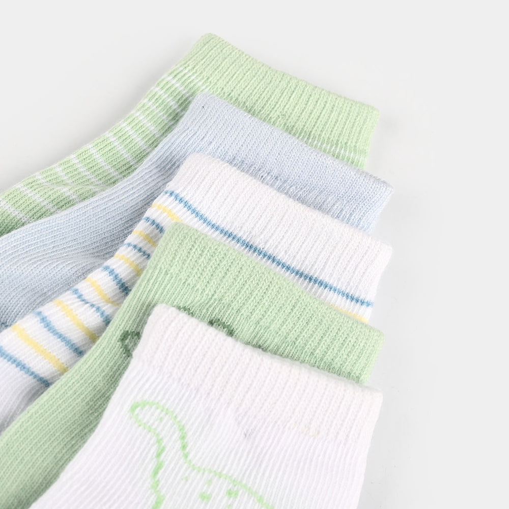 5 Pair Baby Socks 3Pcs | 0-12M
