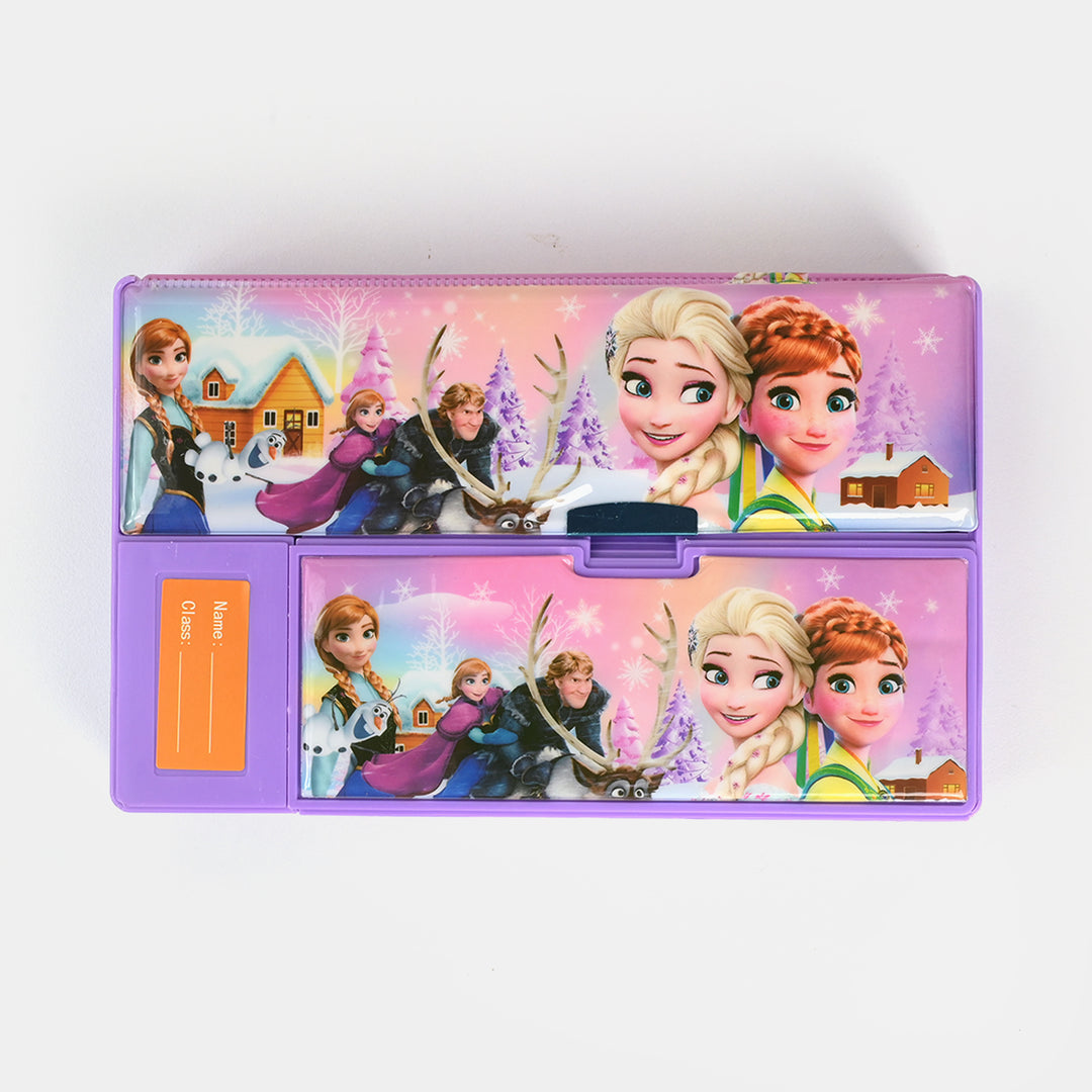 Multi-Compartment Magnetic Jumbo Pencil Box