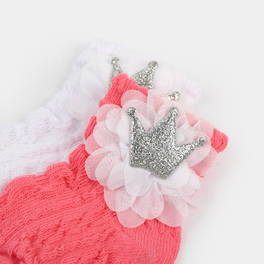 Infant Baby Socks 0-6M+ | 2Pairs