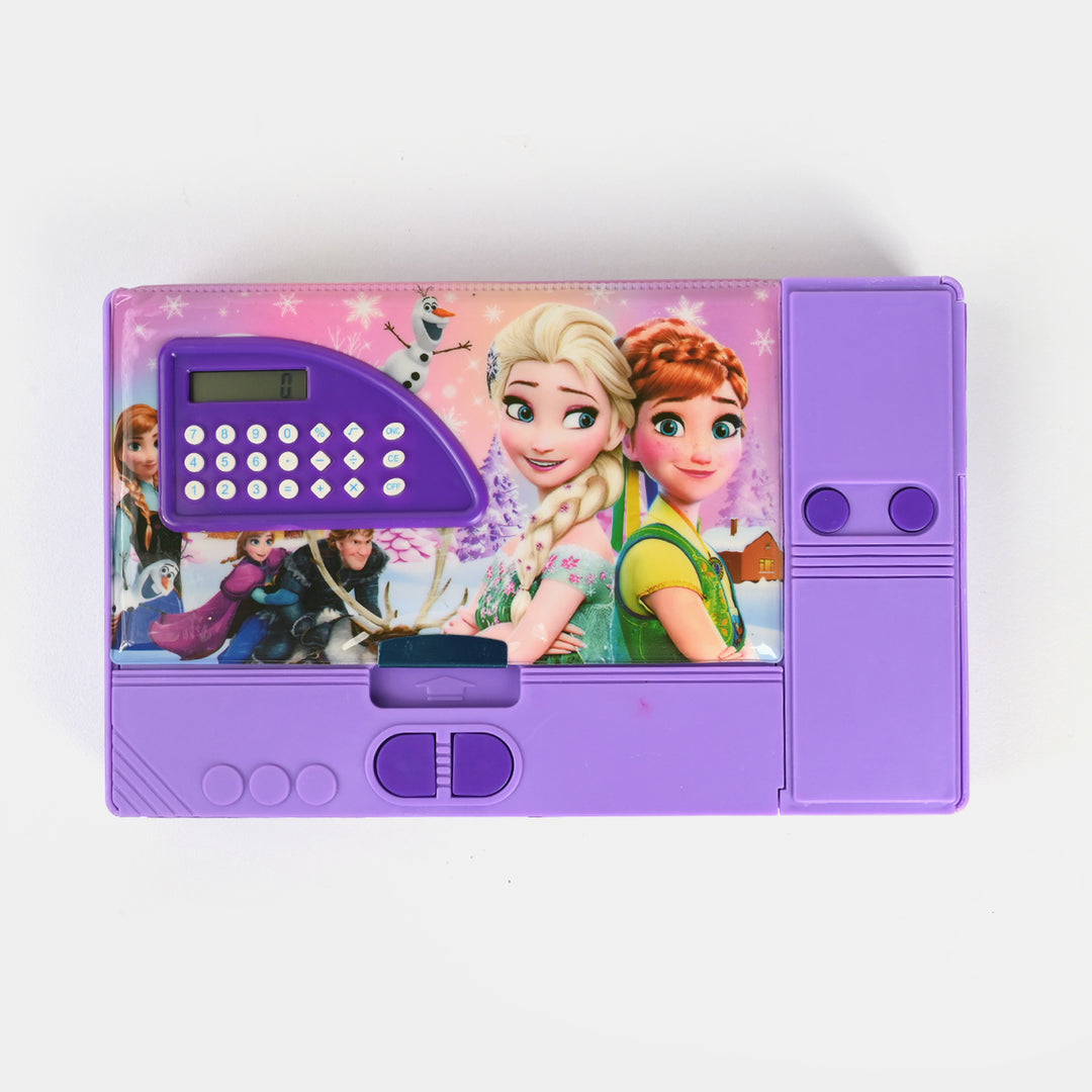 Multi-Compartment Magnetic Jumbo Pencil Box