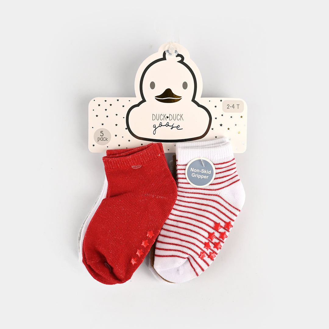 5 Pair Baby Socks 3Pcs | 2-4M