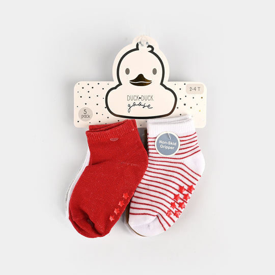 5 Pair Baby Socks 3Pcs | 2-4M