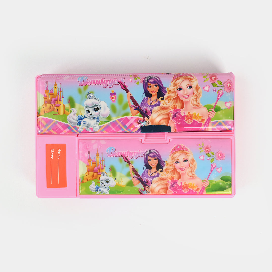 Multi-Compartment Magnetic Jumbo Pencil Box