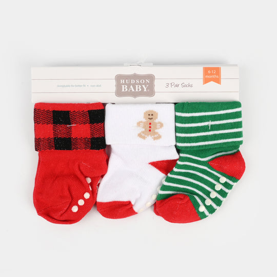 Baby Socks 3Pcs | 6-12M