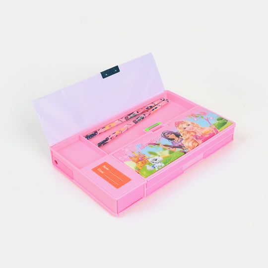 Multi-Compartment Magnetic Jumbo Pencil Box