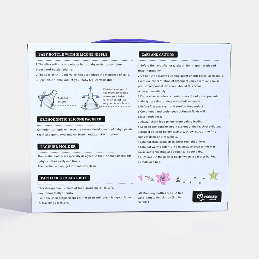 Momeasy Feeding Bottle Set | 0M+