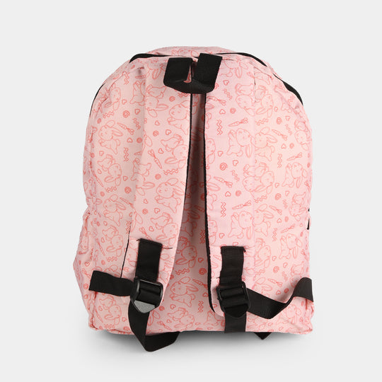 LEVUP 15" Rexine Flap Backpack | Grade KG