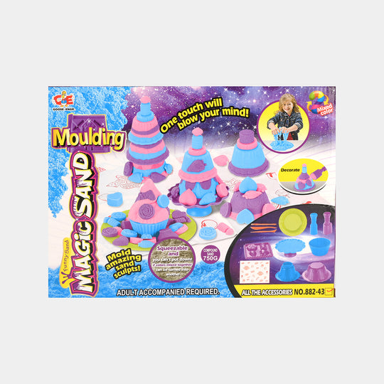 Funny Sand Magic Sand Cake & Dessert Molding Playset (800g)