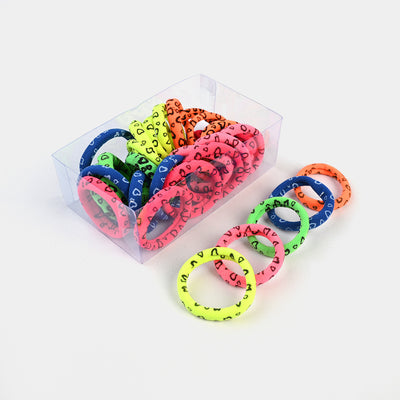 Girls Multicolor Hair Ties/Pony Set