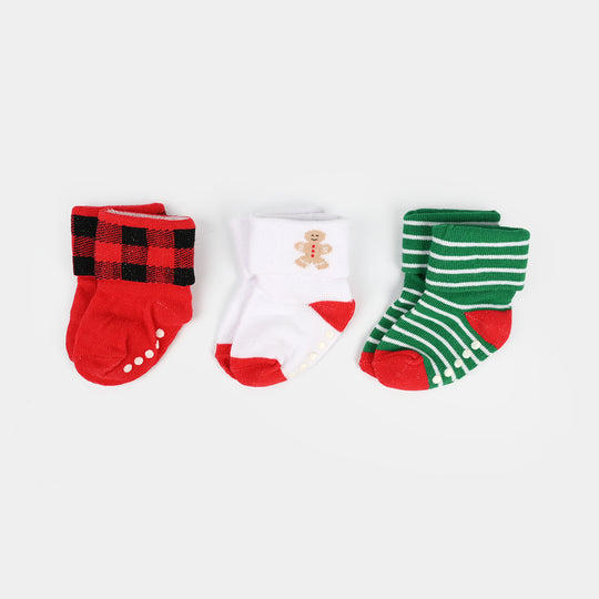 Baby Socks 3Pcs | 6-12M