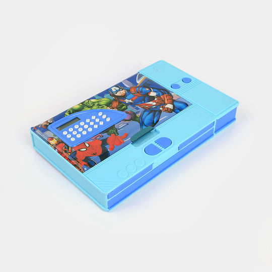 Multi-Compartment Magnetic Jumbo Pencil Box