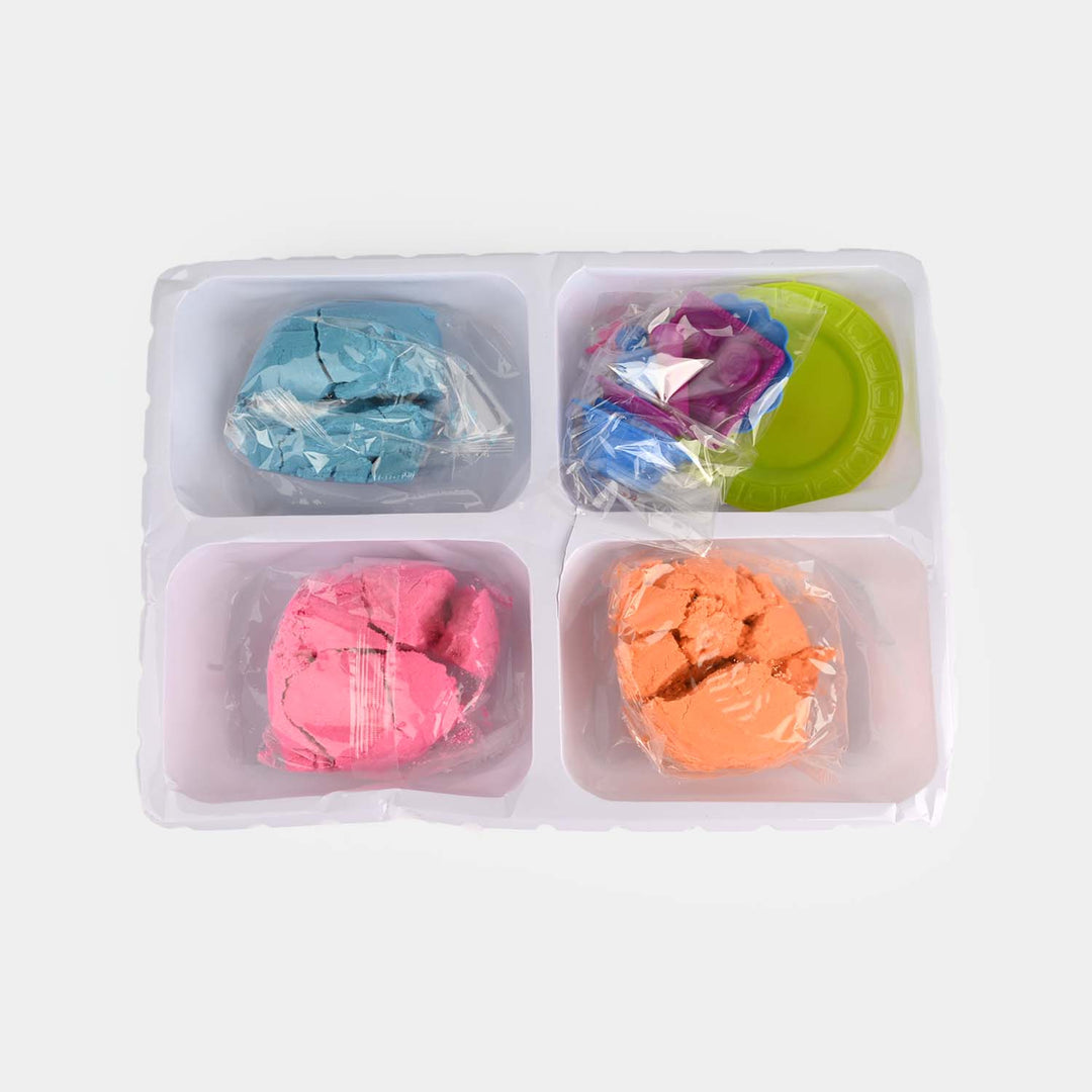 Funny Sand Magic Sand Cake & Dessert Molding Playset (800g)