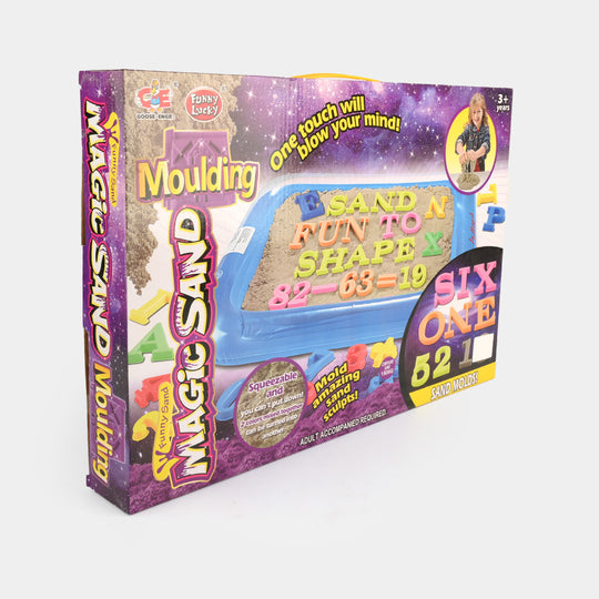 Funny Sand Magic Sand Alphabet & Numbers Molding Playset