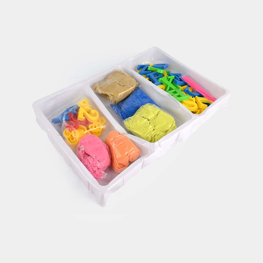 Funny Sand Magic Sand Alphabet & Numbers Molding Playset