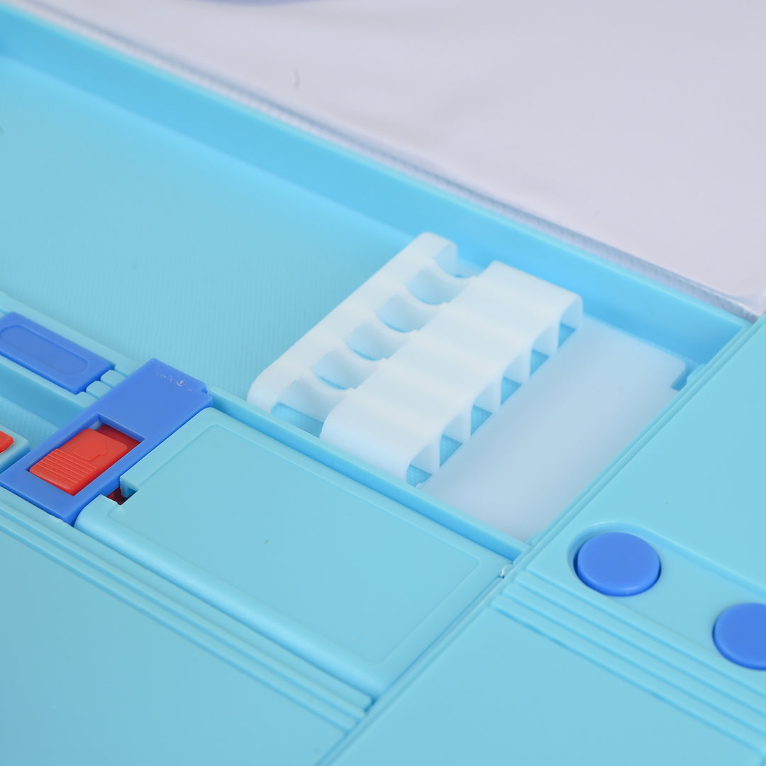 Multi-Compartment Magnetic Jumbo Pencil Box