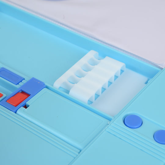 Multi-Compartment Magnetic Jumbo Pencil Box