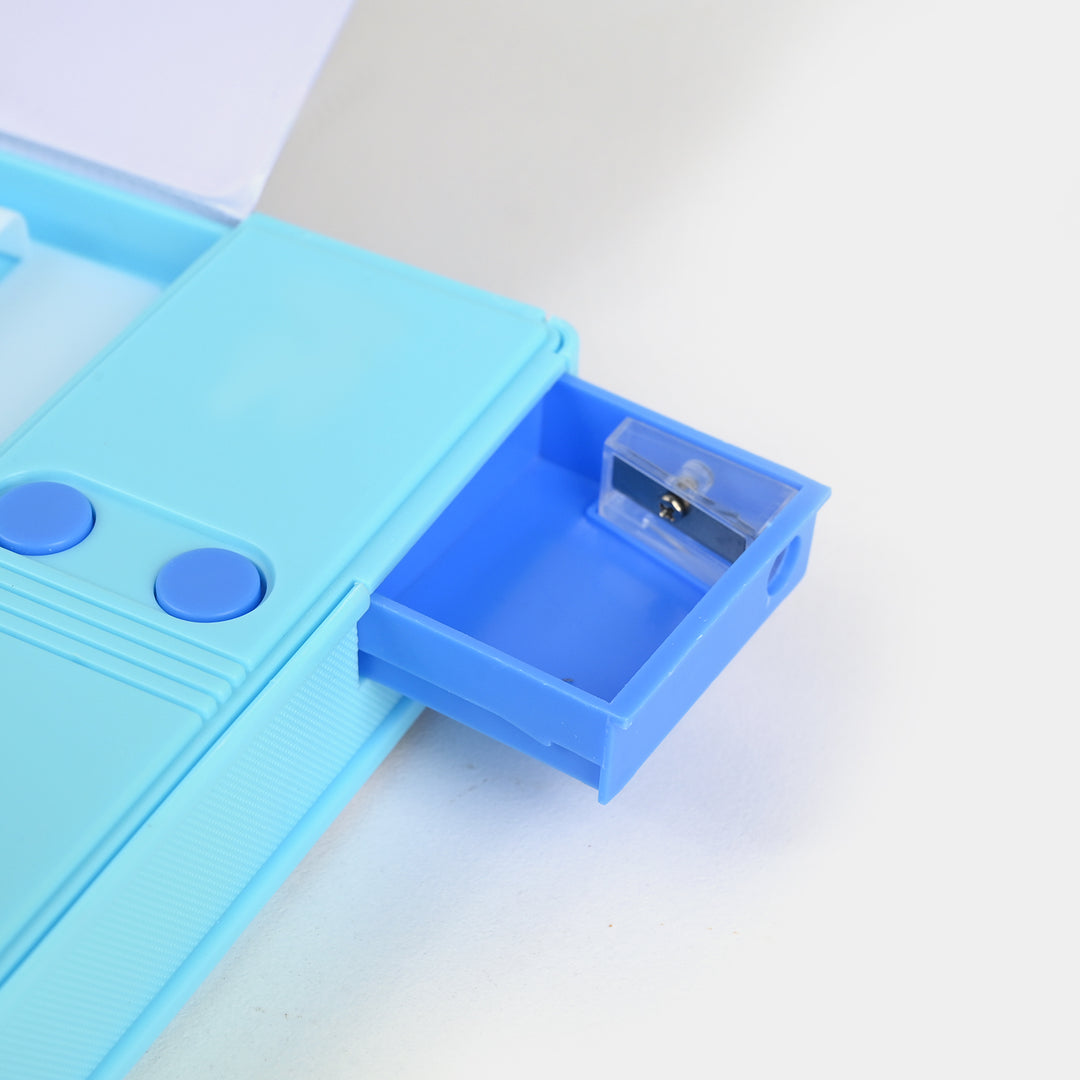 Multi-Compartment Magnetic Jumbo Pencil Box