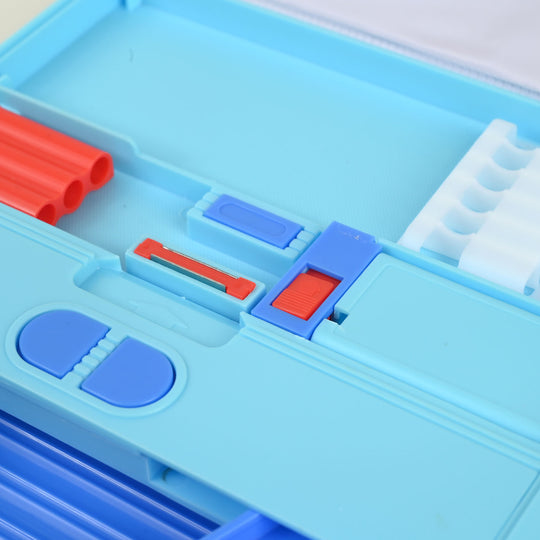 Multi-Compartment Magnetic Jumbo Pencil Box