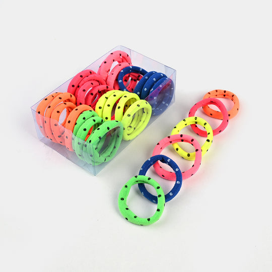 Girls Multicolor Hair Ties/Pony Set