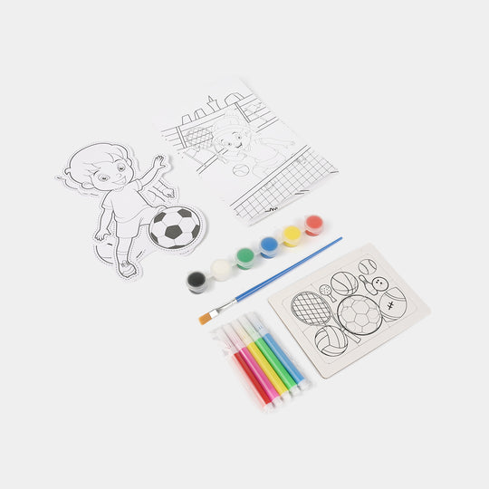 DIY Painting & Coloring Activity Craft Kit