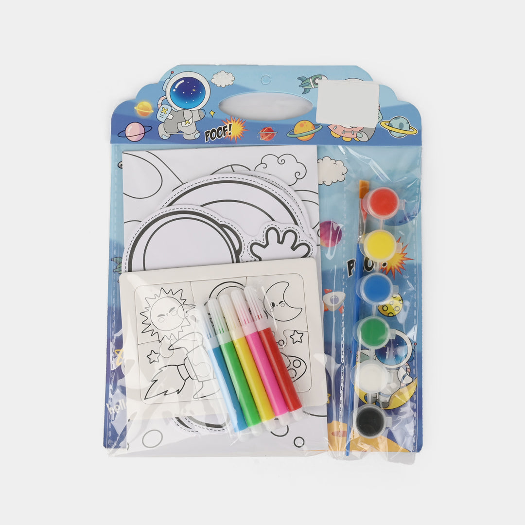 DIY Painting & Coloring Activity Craft Kit