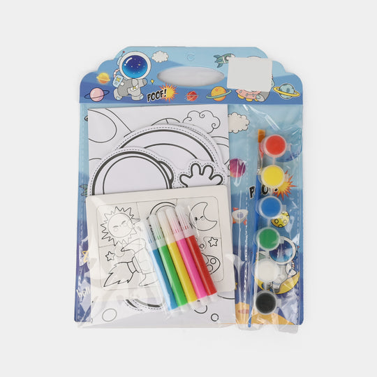 DIY Painting & Coloring Activity Craft Kit